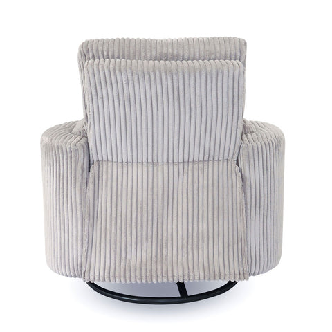 Fluff Daddy Recliner Arm Chair - Light Grey