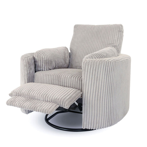 Fluff Daddy Recliner Arm Chair - Light Grey