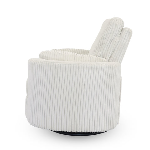 Fluff Daddy Recliner Arm Chair - Off White